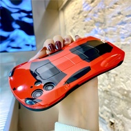 Topewon For iPhone 16 15 14 13 12 11 Pro Max Mini XS Max XR XS X 8 7 Plus SE Super Cool Racing Model