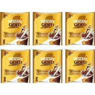 Nescafe, Gold Blend, Deeper Richness, Less Sweetness, Portion Coffee, 8P x 6 Bags, [Ice] [Concentrated] [Diluted] [direct from japan] [made in japan]