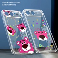 Softcase hp for Infinix Smart 10 plus Latest 2025 Clear Glossy Lotso Image Phone Case - YM18