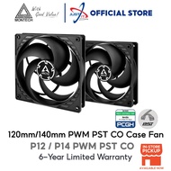 ARCTIC P12 PWM PST CO 120mm / P14 PWM PST CO 140mm PWM FAN WITH CABLE SPLITTER