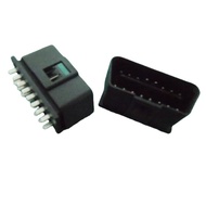 OBD Black Male Head Shell and Shell OBD2 Car Connector Plug Shell obd Connector