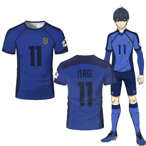 Cosplay Hyoma Chigiri Meguru Bachira Tee Original Clothes Anime Japanese Blue Lock Isagi Yoichi Foot