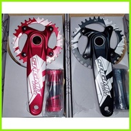 ๑  ▬  ℗ Sagmit crankset evo3 /generation 3.0 1x 36t/34t alloy mtb crank&Sagmit edison crankset with