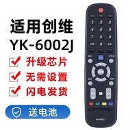 Suitable for Chuangwei TV Remote Control YK-6002J 32E3000 40E3000 49E3000 55E3000