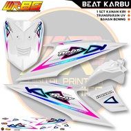 TRANSPARENT STRIPING CARBONBEAT | NEW ORIGINAL MOTIF Design | PREMIUM QUALITY | PRINT UV CODE 0Z