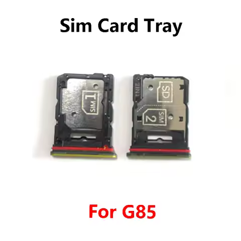 For Motorola Moto G85 Sim Card Slot Tray Holder Sim Card Reader Socket Replacement Parts