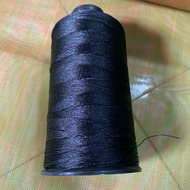 Black glued Nylon thread, number 4, (c016) sturdy thread