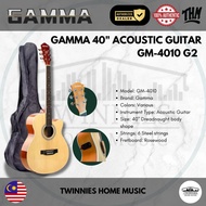 GAMMA 40" ACOUSTIC GUITAR GM-4010 G2 WITH EQ