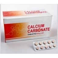 MPI Calcium Carbonate 500mg 10 Tablets (1 Strip/1 Papan)