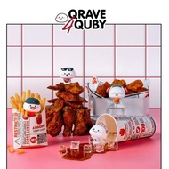 4Fingers x Quby 乖巧寶寶 Keychains ‘Always in My heart’