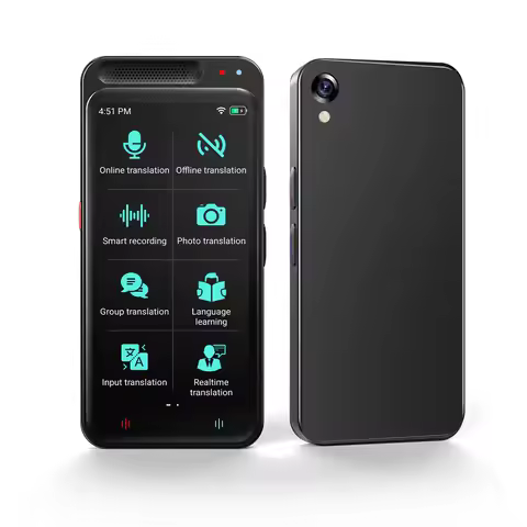Z6 Portable Voice Translator 139 Languages Real-time Translation 4.1 inch Smart Instant Translator w