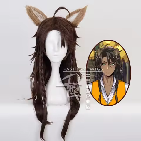 Twisted Wonderland Alice in Wonderland Leona Kingscholar cos wig
