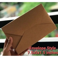 Cookies Box Envelope Style 7.5x5x1.5 inches (Set of 20)