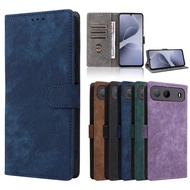 Magnetic Flip Leather Case For Tecno Spark Go 5G 2025/KM8/Infinix Hot 60i 5G Casing Phone Cover With