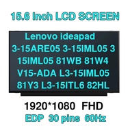 15.6 '' Lenovo ideapad 3-15ARE05 3-15IML05 3 15lML05 81WB 81W4 V15-ADA L3-15IML05 81Y3 L3-15ITL6 82H