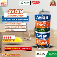 AVIAN NON-SAG SUPER EPOXY GLUE 2 COMPONENTS 340GR