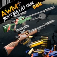 Peluru Barret super ukuran melemparkan pistol lembut pistol sniper pistol AWM simulasi pistol
