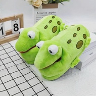 [pqqgmkf] Frog Slippers House Shoes, Cozy Cartoon Cute Lightweight Indoor Slippers Winter Slipper for Women, Men, Party, Adults, Hotel