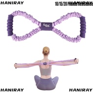 HANIRAY 8-Line Puller, 10/15/20 Pounds Resistance Multi-functional Yoga Tensioner, Portable Elastic 