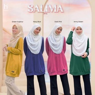 [SALES] Hazel TD Salima Jersey Muslimah Labuh Long Sleeve