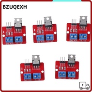 BZUQEXH 5pcs MOSFET, IRF520 red Driver Module, irf520 mosfet Microcontroller for Arduino MCU ARM MCU