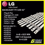 backlight tv led 42  inch seri 42 lb530 lb550 lb561 lb563 lampu 6v 6k - type a - 1pc tanpa bubble