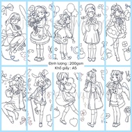 Line Art coloring pages - sample 18