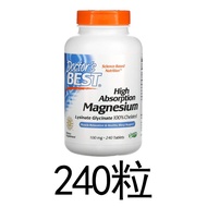 Ready Stock Doctor's Best Magnesium Compound Glycinate Tablets Magnesium Supplement Relieve Hand Sha