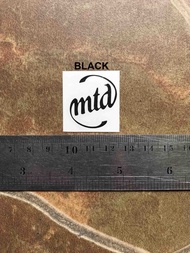 Sticker Tempel Bass Gitar Mtd Michael Tobias Design Headstock Elektrik