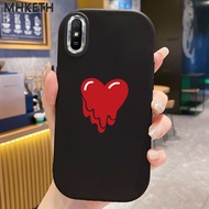 MHKETH Case For Xiaomi Redmi 9A 9I Advanced Fashion Heart Design Shockproof Phone
