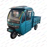 2024 New Customizable Passenger and Cargo OEM Adult Electric Tricycle