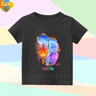 DISNEY ELEMENTAL CHILDREN'S T-SHIRTS