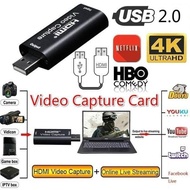 Central Eletech - Hdmi Video Capture Usb 2.0 4K 30 Fps Mobile Game Live Recording
