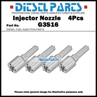 4x Common Rail Fuel Injector Nozzle Tips G3S16 for Caterpillar CAT C4.4 324E 329E 563C 573C 950K / I
