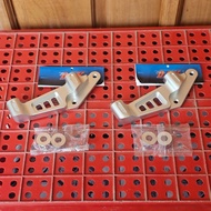 Cnc caliper Bracket ninja r rr caliper Bracket 300mm nisin twin Africa Brembo M3 M4 M7 4pistonDAY