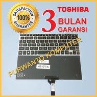 Qibla Keyboard Keybord Kibod Kibot Laptop Notebook Toshiba NB10 NB10-A NB10T-A NB15-A NB15T-A Black