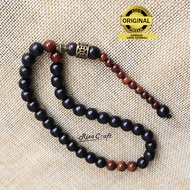 Ebony Ebony Ebony Wood Tasbih Black Sulawesi mix Kokka Kaukah ORIGINAL 33 Items by Riza Craft