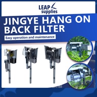 Jingye Hang On Back Filter | Aquarium HOB Waterfall Filter | Water Hanging Filter Pump Air