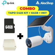 [COMBO-4M] Tapo C425 Kit Wifi Camera + 64Gb Card + HKT, Power Shower Included
