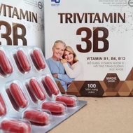 Vitamin 3B multivitamin box of 100 tablets, tri vitamin 3b