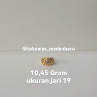 Cincin Batu Mas 16K 10,45 Gram