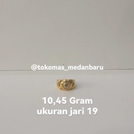 Cincin Batu Mas 16K 10,45 Gram