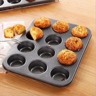 NON STICK MUFFIN PANS/EGG TART BAKING PAN/FOOD TRAY CARBON STEEL