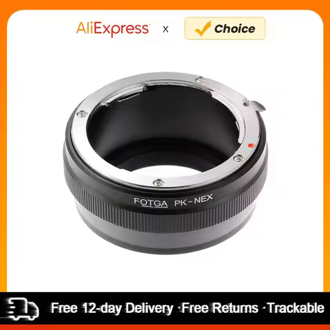 Fotga PK-NEX Adapter Digital Ring for Pentax PK K Mount Lens to Sony NEX E-Mount Camera for Sony NEX