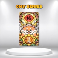 CNY NEW YEAR SERIES Matte Glitter Touch n Go Card Sticker NFC Sticker Access Card Sticker Waterproof