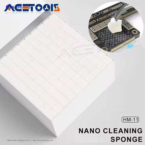 MIJING HM-11 NANO Cleaning Sponge Easily Cleans the Motherboard CHIP For Mobile Phones Screen Frame 