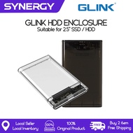 Glink HDD Enclosure for 2.5 Inch SSD / HDD