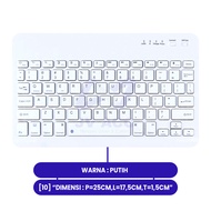 [KN ACC] BLUETOOTH KEYBOARD WIRELESS PORTABLE FOR IPAD/TABLET/PC/ANDROID/IOS