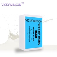 VICKYWINSON Handmade Goat Milk Honey Soap Allergy Repair Shrink pores 50g