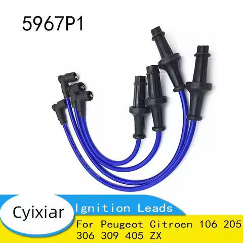 5967P1 Ignition Leads for Peugeot Citroen 106 205 306 309 405 ZX